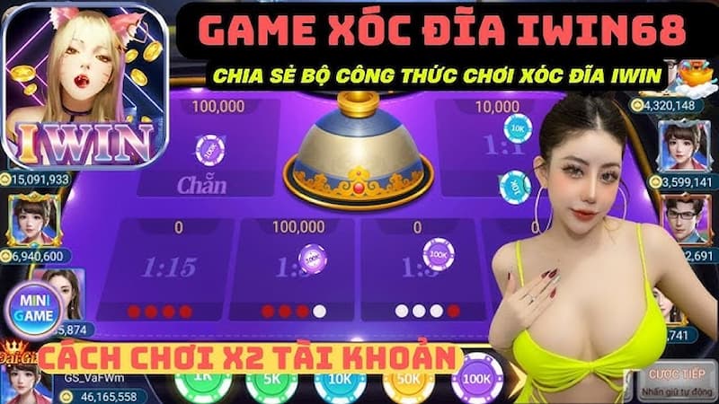 Cách chơi xóc đĩa online iwin dành cho người mới