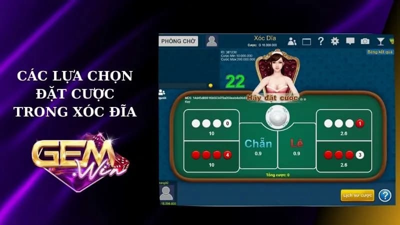 Cách tham gia và đặt cược tại Gemwin