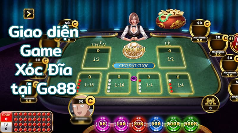 Trải nghiệm đỉnh cao tại online xóc đĩa GO88